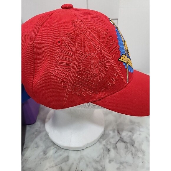 Freemason Mason Masonic Hats Caps (3) Embroidered Adjustable *READ - Picture 5 of 13